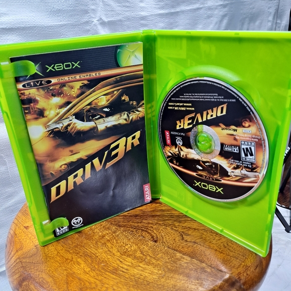 Xbox Driv3r Driver 3 Game - Picture 3 of 5